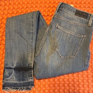 Hollister Light Blue High-Rise Skinny Jeans